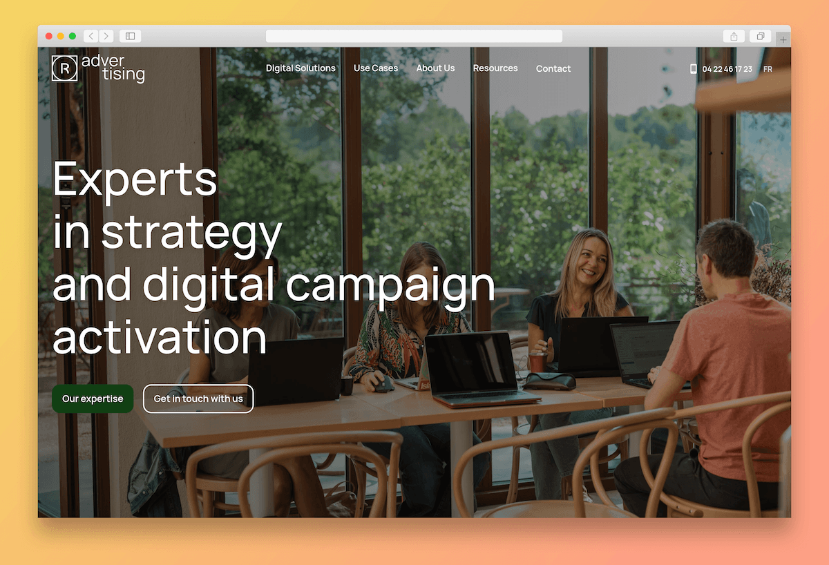 R-Advertising platform